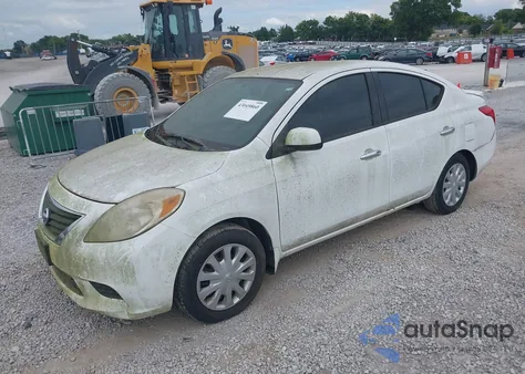 2014 Nissan Versa 1.6 S/1.6 S+/1.6 Sl/1.6 Sv из США, поврежденный, VIN 3N1CN7AP8EL877531